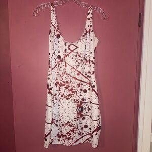 Blackmilk blood splatter mini dress. Rare museum collection